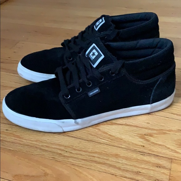 Converse All Star Black Suede Sneaker - Picture 4 of 4